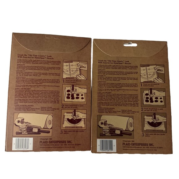 Stencils By HomeSpun, Little Bit O’Country, Stencil Magic Plus Decals ALL NEW! - Picture 9 of 11